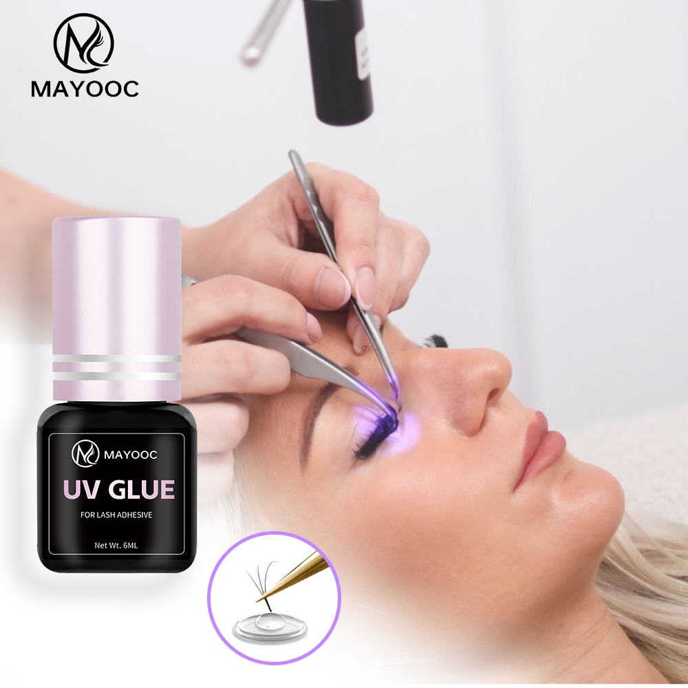 Eyelash Extension Logo - Mayoco secagem rápida 0.1s uv cola