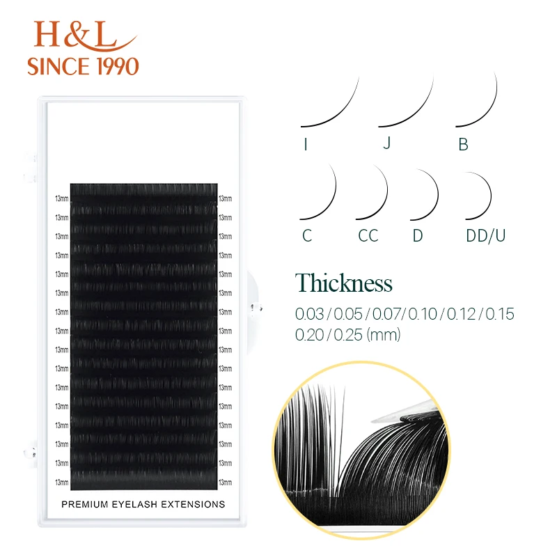 Eyelash Extensions Classic - H&L DESDE 1990 16 fileiras de