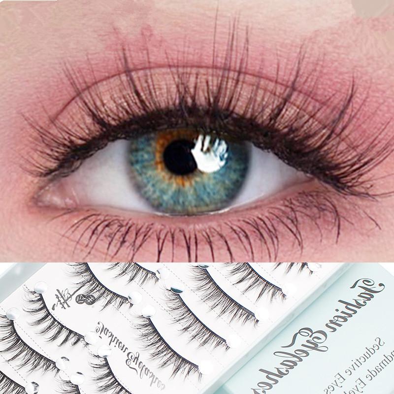 Eyelash Extension Cat Eye - 10 Pares de Cílios Postiços Naturais