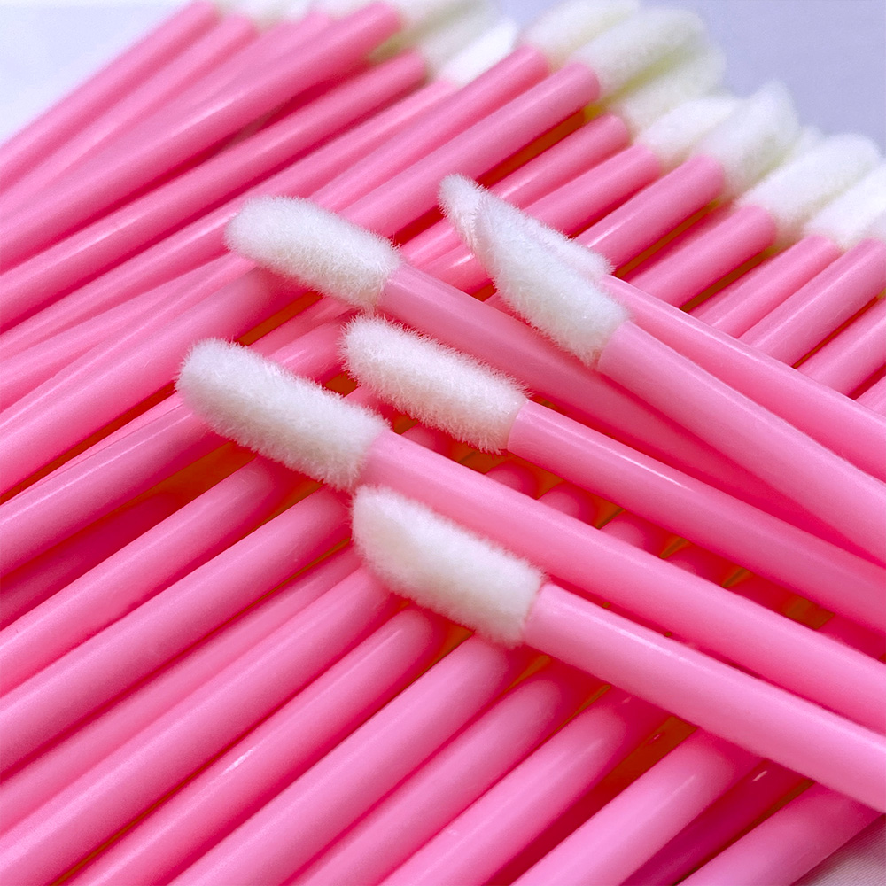 50/500 pçs escova labial desca - Eyelash Extension Natural avaliação e preço