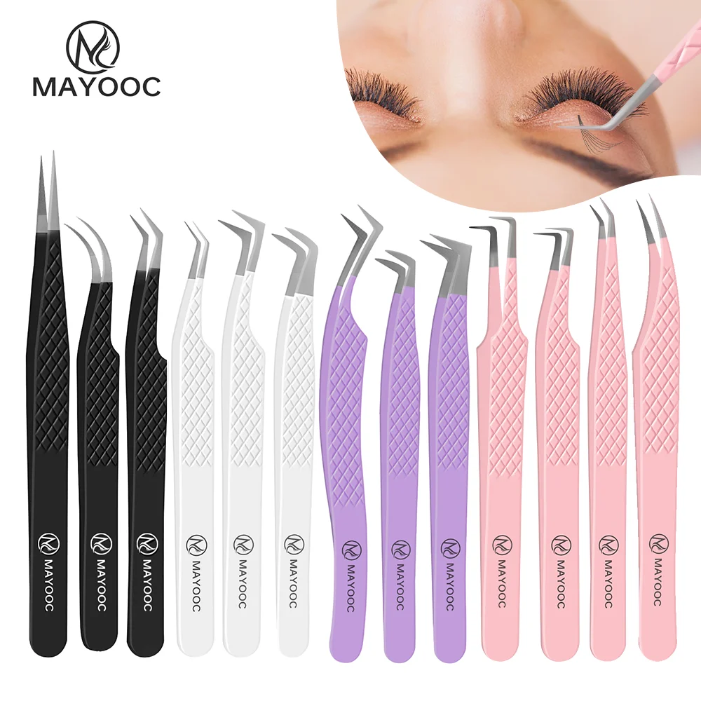 Pinça de extensão de cílios co - Eyelash Extension Logo avaliação e preço