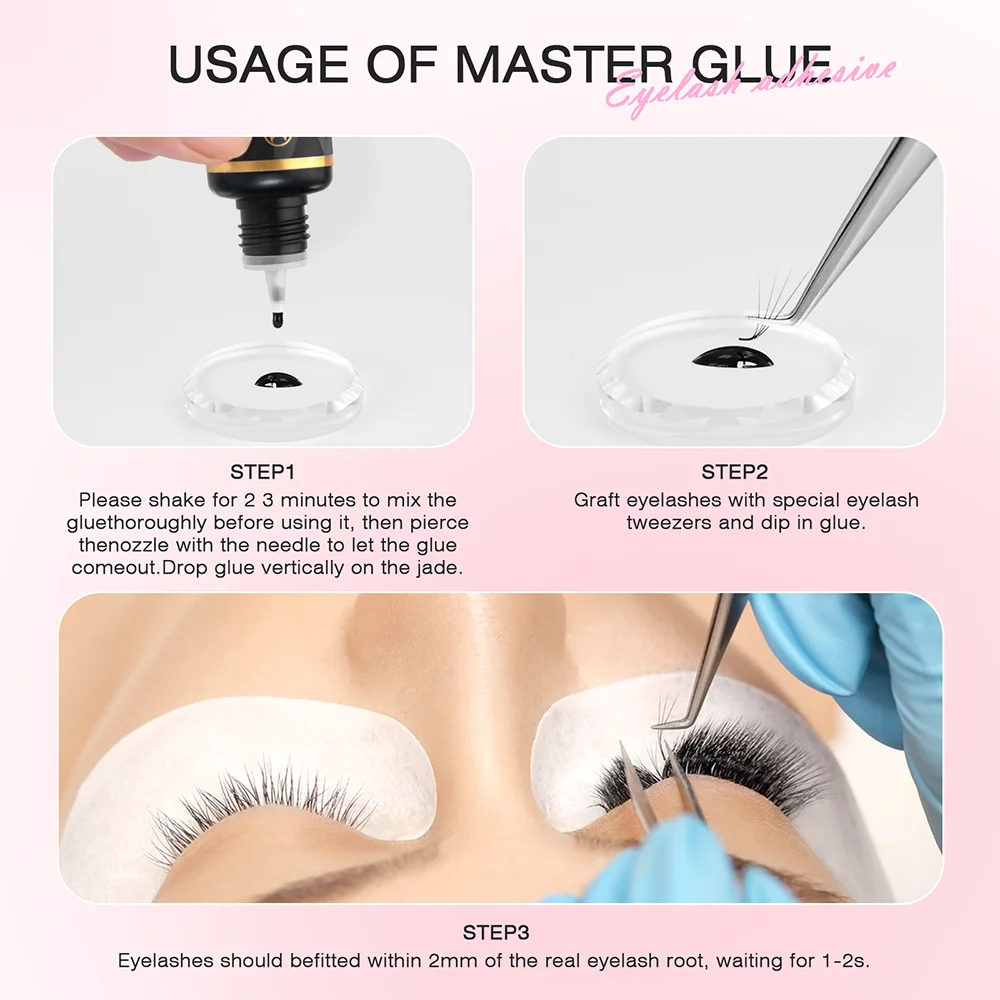 Cola adesiva para extensão de  - Eyelash Extension Logo avaliação e preço