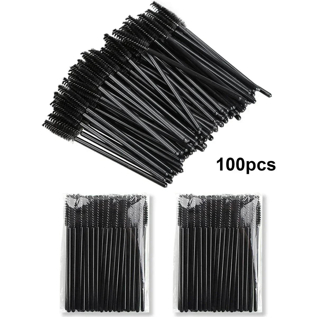 Atacado 100 pçs escovas de cíl - Eyelash Extension Vendor avaliação e preço