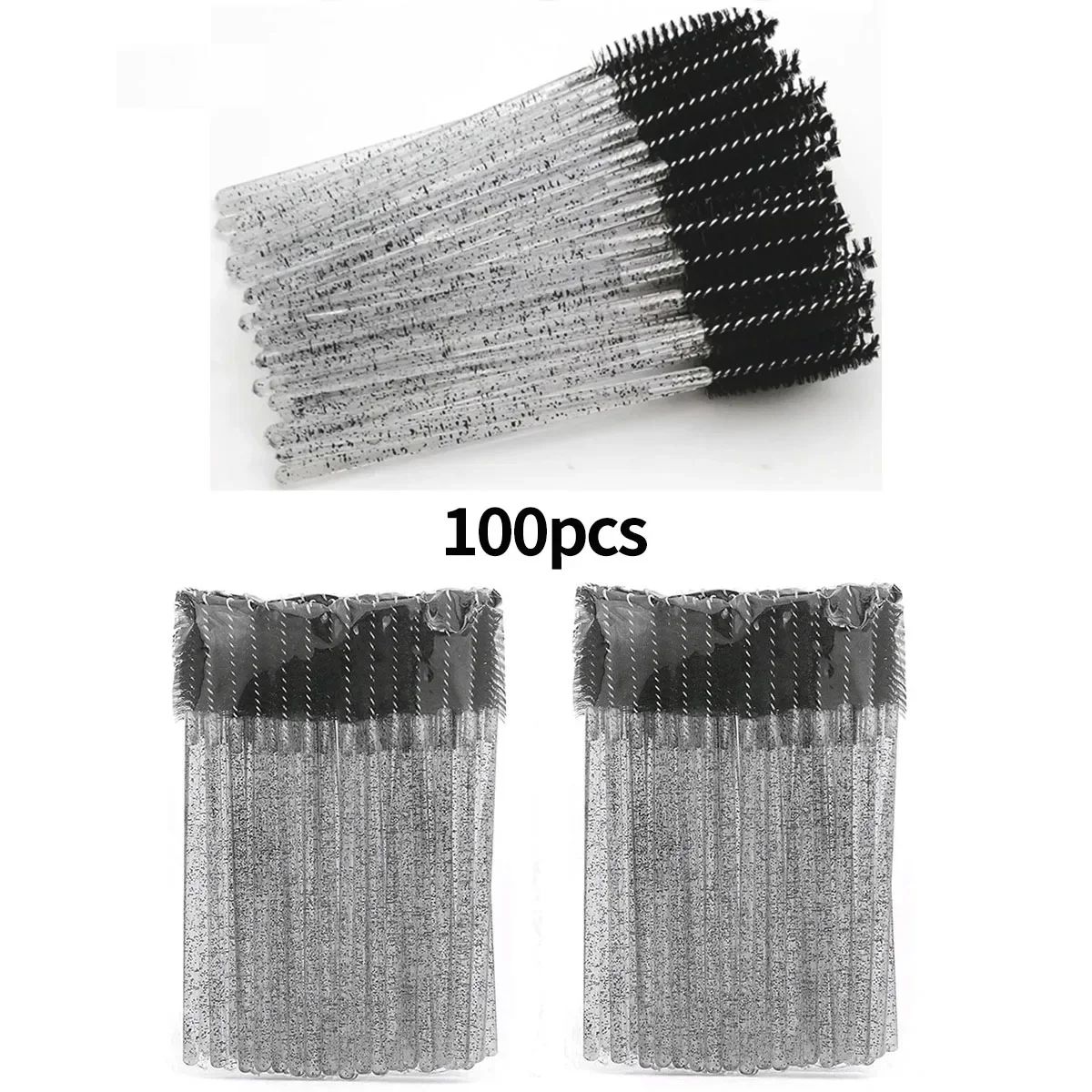 Atacado 100 pçs escovas de cíl - Eyelash Extension Vendor avaliação e preço