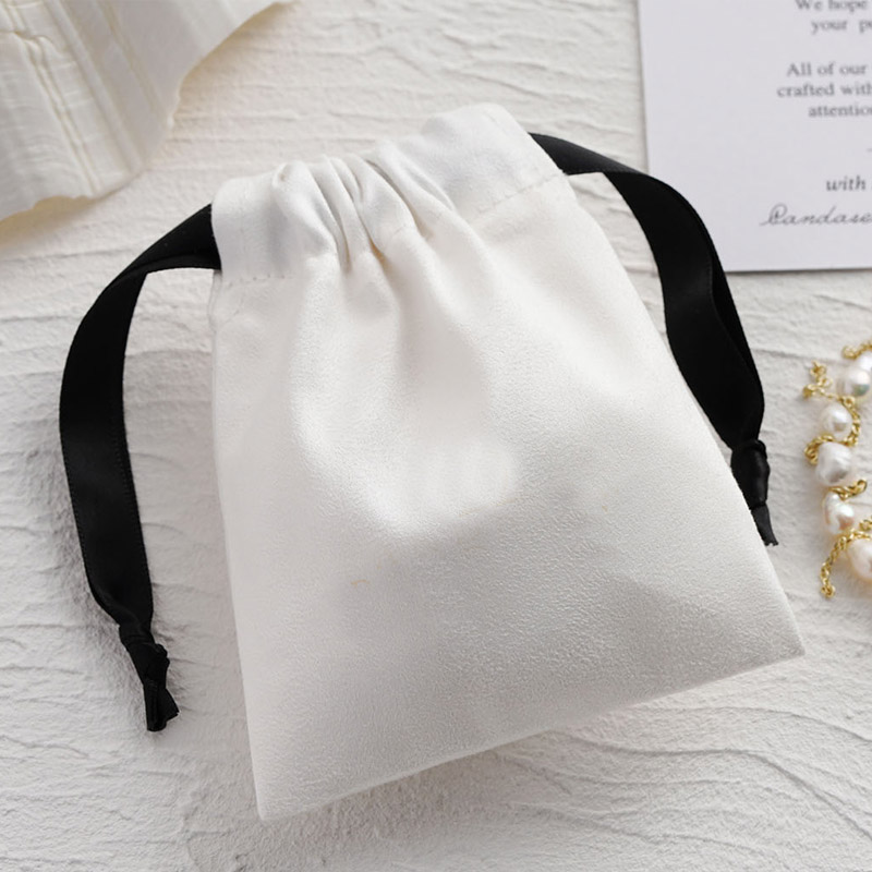 Sacos de presente de camurça d - Eyelash Extension Logo avaliação e preço