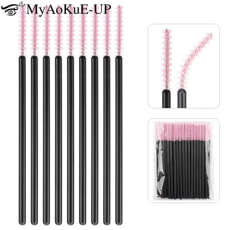 50 pçs descartável escova de m - Eyelash Extension Vendor avaliação e preço