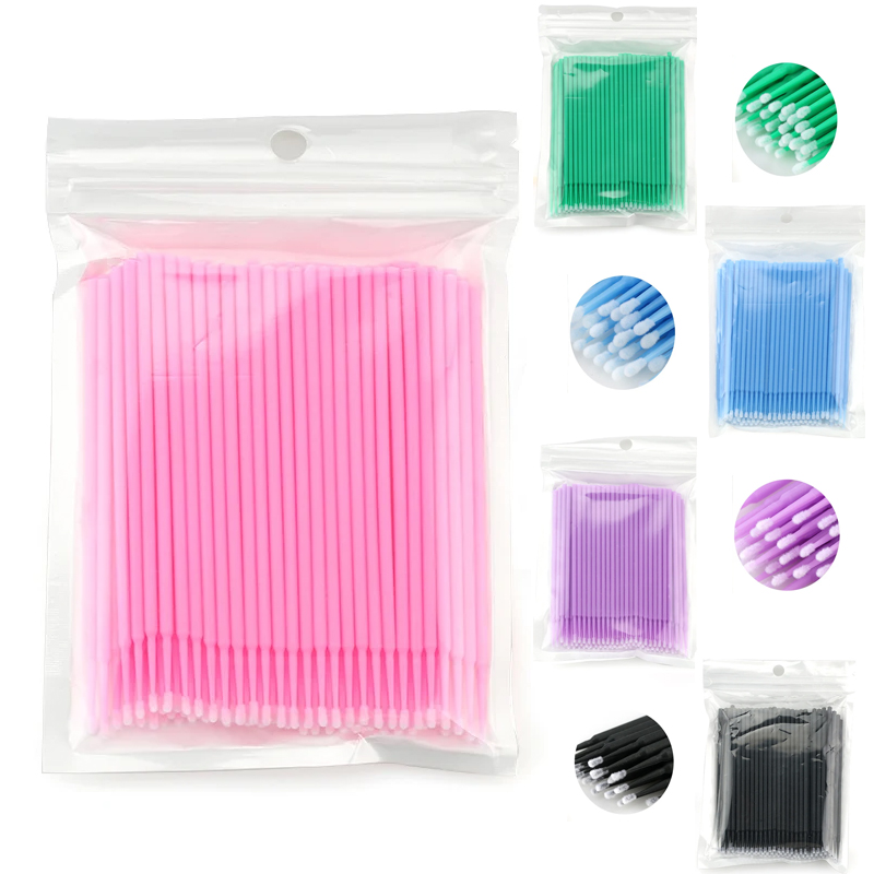 50/100 pces micro escovas desc - Micro Brush Applicator avaliação e preço