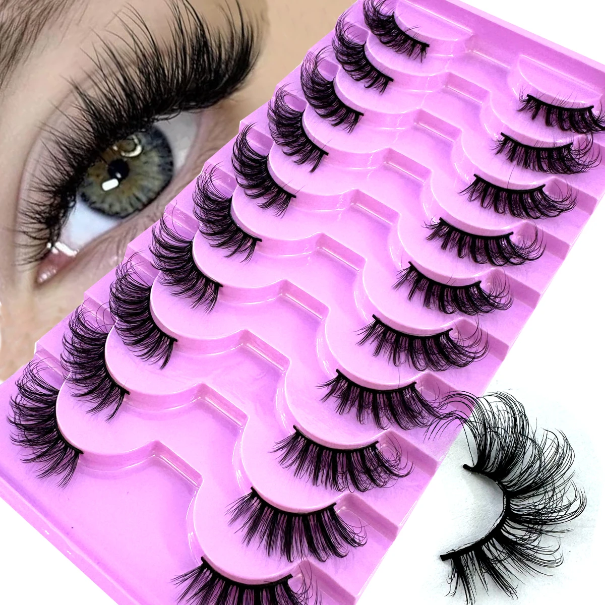 AMSDCN Novo Kit de Cílios Post - Eyelash Extension Cat Eye avaliação e preço