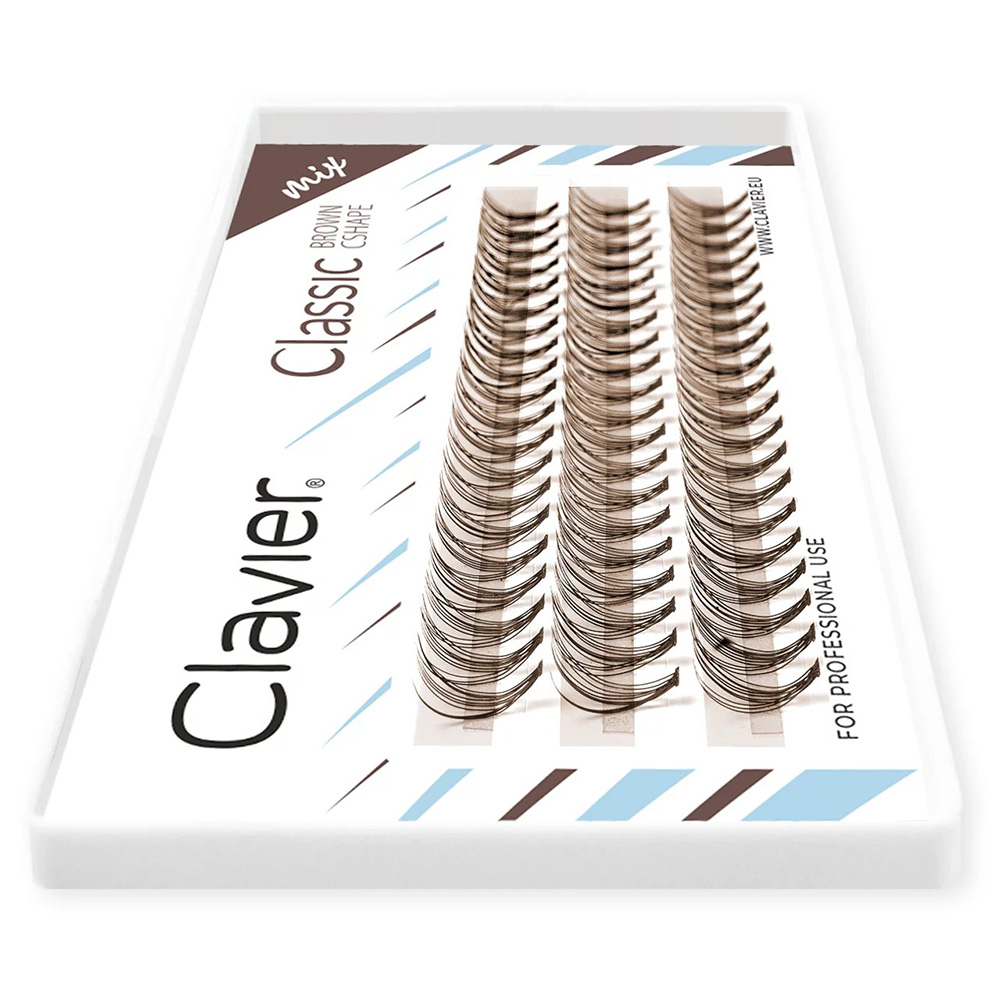 Clavier clássico marrom cílios - Eyelash Extensions Classic avaliação e preço