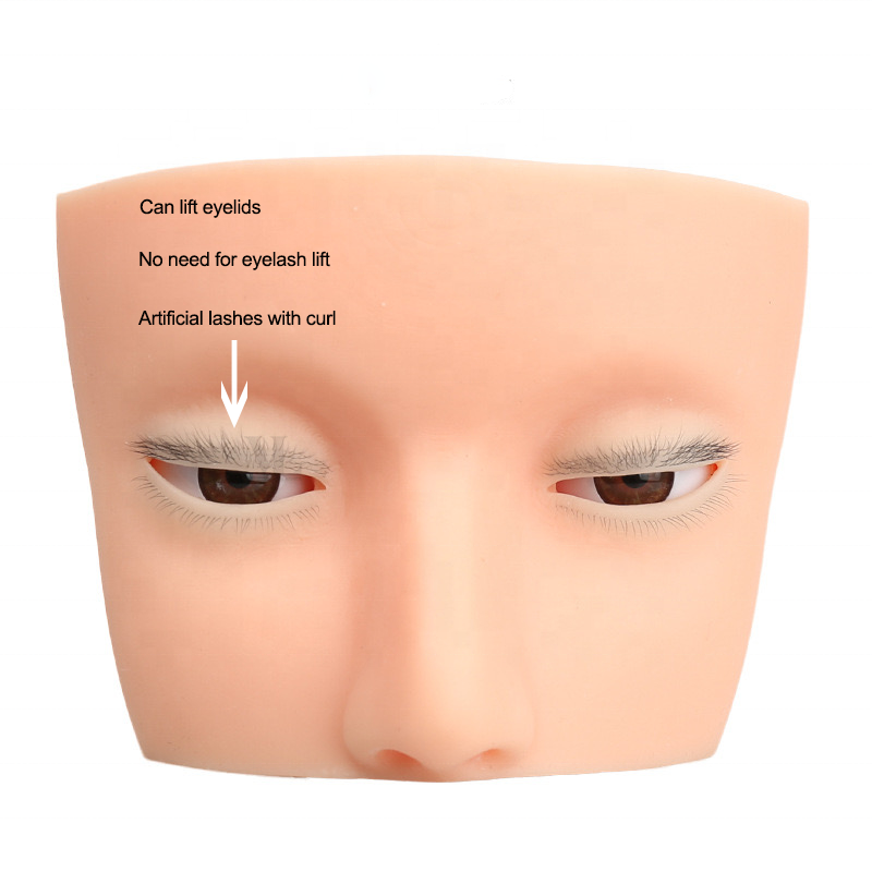 Mini Manequim de 4 Camadas em  - Eyelash Extension Open Eye avaliação e preço