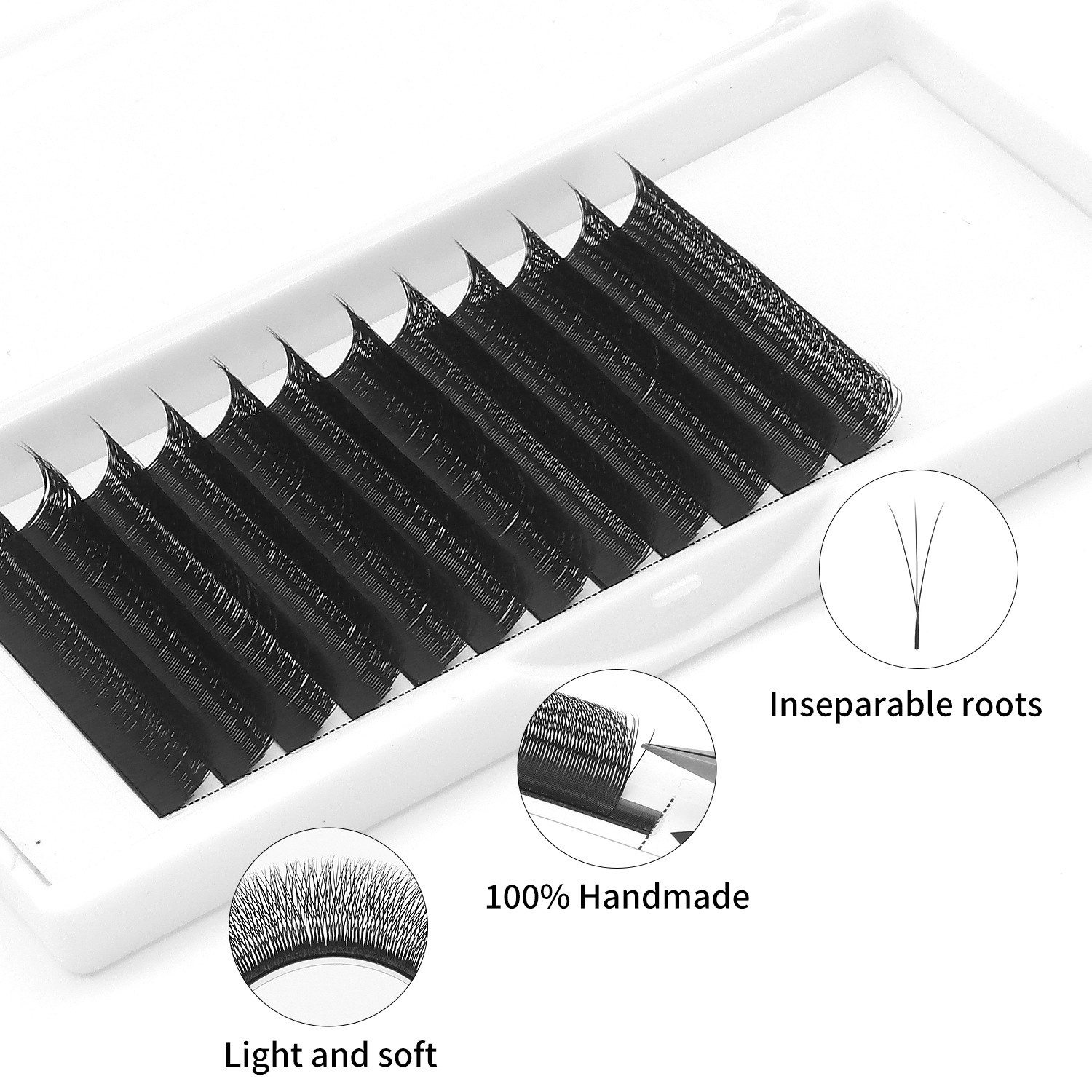 Atacado Extensão de Cílios 3D  - Eyelash Extension Logo avaliação e preço