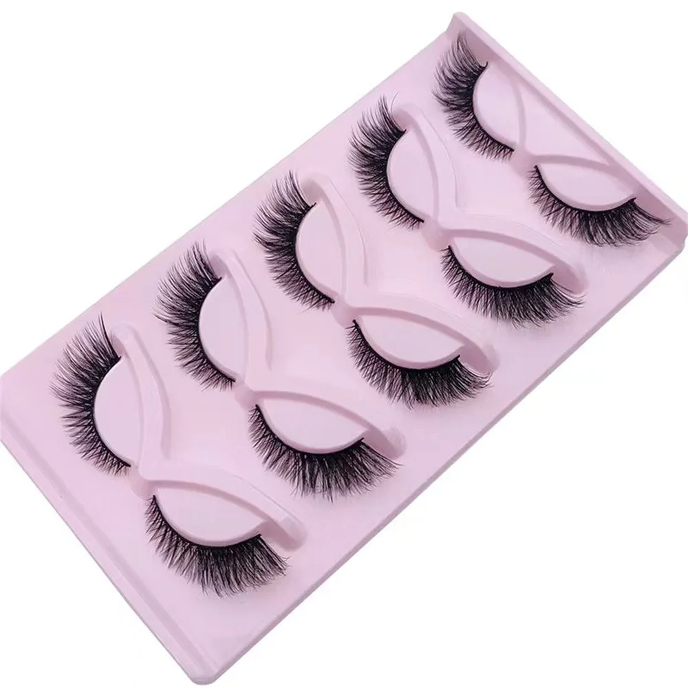 5 pares de cílios de olho de g - Eyelash Extension Cat Eye avaliação e preço