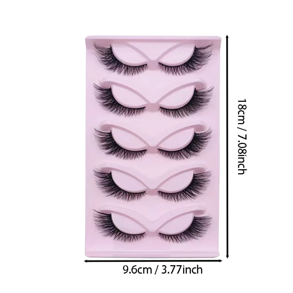 5 pares de cílios de olho de g - Eyelash Extension Cat Eye avaliação e preço