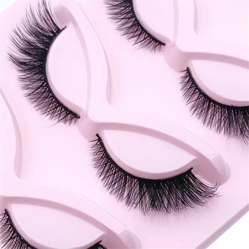 5 pares de cílios de olho de g - Eyelash Extension Cat Eye avaliação e preço