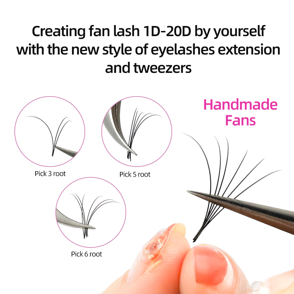 RUJADE 5 Casos/lote Extensões  - Eyelash Extensions Classic avaliação e preço