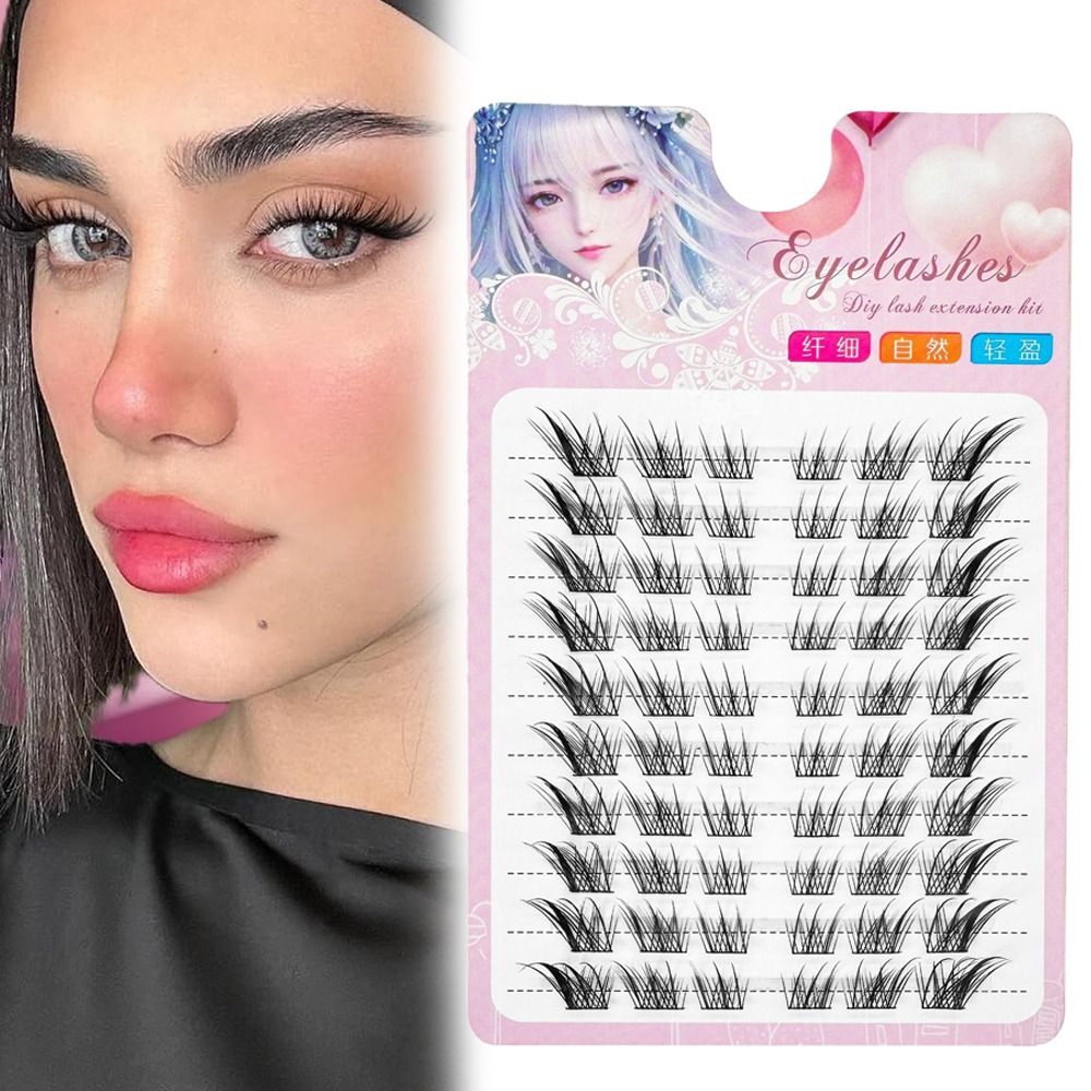 Mulheres beleza 3d gato olho c - Eyelash Extension Cat Eye avaliação e preço